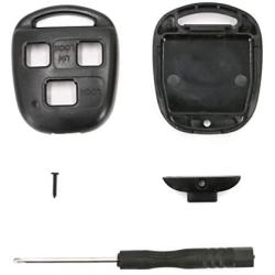 UTSAUTO Replacement For Lexus Key Fob Remote Shell Case Cover Fit For Lexus ES GS GX IS LS LX RX SC FCC-1 Pack