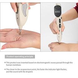 Acupuncture Energy Pen, Digital Electronic Acupuncture Pen Body Massager Acupressure Massager Health Beauty Tool for Pain Relief Health Care Pain Relief Pointer Health Care Tool Set