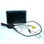 7 inch Rearview Car LCD Monitor, Buyee Portable 7'' TFT LCD Digital with HD Full Color Wide Screen for Car Rear View Backup Camera