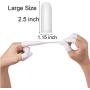 Hulless Large Latex Finger Cots Anti Static Rubber Fingertip Protective Finger Cots for Electronic Repair, Handmade Apply, 444 Pcs
