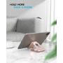 Nulaxy Phone Stand, Fully Foldable, Adjustable Desktop Phone Holder Cradle Dock - Rose Gold