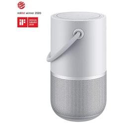 Bose Portable Smart Speaker — Wireless Bluetooth Speaker with Alexa Voice Control Built-In, Silver