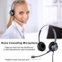 Sinseng Phone Headset with Microphone Noise Cancelling & 3.5mm Jack, Cell Phone Headphone with Volume Control for Call Center Office Skype Business Meeting Online Courses Teaching Work from Home
