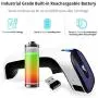 ScanAvenger Portable Wireless Bluetooth Barcode Scanner: 3-in-1 Hand Scanners - Cordless, Rechargeable 1D and 2D Scan Gun for Inventory Management - Wireless, Handheld, USB Bar Code/QR Code Reader