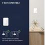 Wemo Wi-Fi Light Switch 3-Way 2-Pack Bundle - Control Lighting from Anywhere, Easy In-Wall Installation, Works with Alexa, Google Assistant and Apple HomeKit (WLS0403-BDL)