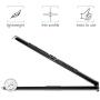iPad Keyboard Case for 10.2-inch iPad 8th Generation (2020), 7th Gen, Air 3, Pro 10.5 in 11 Colors - 10 Color Backlight, 7 Modes, 360° Rotatable, Slim Protective Cover, Apple Pencil Holder (Black)