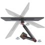 NB North Bayou Monitor Desk Mount Ultra Wide Full Motion Swivel Long Arm with Gas Spring for 22-35Monitors from 6.6 to 26.4lbs Height Adjustable Monitor Stand F100A-B NB North Bayou Monitor Desk Mount Ultra Wide Full Motion Swivel Long Arm with Gas Spring for 22-35Monitors from 6.6 to 26.4lbs Height Adjustable Monitor Stand F100A-B