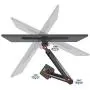 NB North Bayou Monitor Desk Mount Ultra Wide Full Motion Swivel Long Arm with Gas Spring for 22-35Monitors from 6.6 to 26.4lbs Height Adjustable Monitor Stand F100A-B