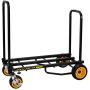 Rock-N-Roller R14G (Mega Ground Glider) 8-in-1 Folding Multi-Cart/Hand Truck/Dolly/Platform Cart/42'' to 60'' Telescoping Frame/700 lbs. Load Capacity, Black