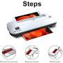 Thermal Laminating Pouches, 5 mil, Photo Card, 4×6 inches, 50(25×2) Packs, Used for Laminator Machine by WONLAMI