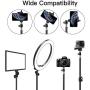 Pixel 48inch Cell Phone Tripod for iPhone Cell for Video Recording Vlogging Streaming, Smart Phone Tripods Stand Compatible with Camera（This Product Does not Have a Microphone and LED Lights）