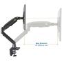 NB North Bayou Monitor Desk Mount Ultra Wide Full Motion Swivel Long Arm with Gas Spring for 22-35Monitors from 6.6 to 26.4lbs Height Adjustable Monitor Stand F100A-B NB North Bayou Monitor Desk Mount Ultra Wide Full Motion Swivel Long Arm with Gas Spring for 22-35Monitors from 6.6 to 26.4lbs Height Adjustable Monitor Stand F100A-B