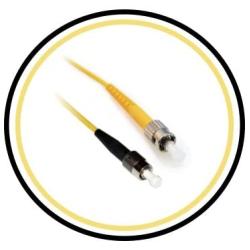 PacSatSales - Fiber Optic Patch Cable - Single Mode - SIMPLEX - OS1-9/125um (1M, FC to ST)