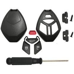 Horande Replacement Keyless Entry Remote Key Fob Cover Case fits for Mitsubishi Eclipse Galant Lancer Outlander Key Fob