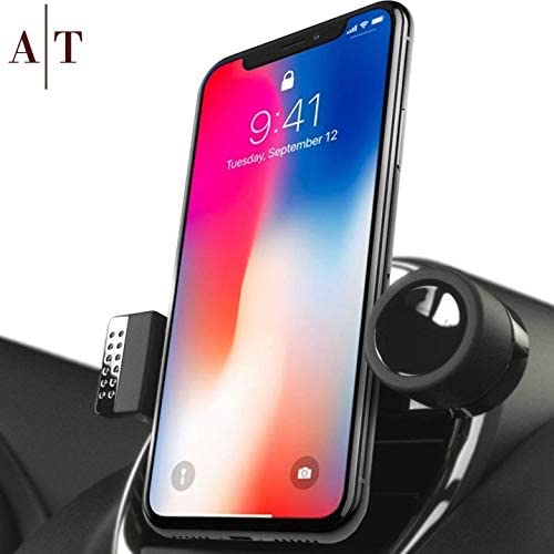 Cell Phone Holder for Car Air Vents | 360° Rotation Car Phone Mount, Fits All Smartphones - iPhone 11 Pro, 11, X, XR, XS Max, 8, 7, 6, 5, | 6/7/8 Plus | S8, S9, Note 9 | Luxury Vent Phone Holder