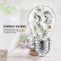 12-Pack Dimmable Globe A15 LED Bulbs 60W Equivalent, 6W Vintage E26 Edison Bulb 2700K Warm White, AC 120V, Great for Ceiling Fan, Bathroom Vanity Fixtures