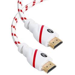 HDMI Cable 30 ft - 4K Resolution UHD 2.0b Ready - Supports Ethernet Ultra HDR Video HD Bandwidth 18Gbps - Audio Return Channel - 30 Feet (9.1 Meters) High Speed HDMI Cable
