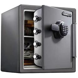 SentrySafe SF123ES Fireproof Safe with Digital Keypad 1.23 Cubic Feet,Black & 912 Tray Accessory, For SFW082 and SFW123 Fire Safes