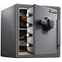 SentrySafe SF123ES Fireproof Safe with Digital Keypad 1.23 Cubic Feet,Black & 912 Tray Accessory, For SFW082 and SFW123 Fire Safes