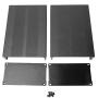Enclosure Electronic DIY Circuit Board Project Aluminum Box Cooling Case 55 x 106 x 150mm, Aluminum Alloy Box Split type