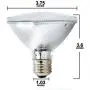 (Pack Of 6) 60PAR30/FL 120V - 60 Watt High Output (75W Replacement) PAR30 Flood Short Neck - 120 Volt Halogen Light Bulbs