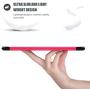 ProCase Galaxy Tab A 8.0 2019 Case T290 T295, Slim Light Cover Trifold Stand Hard Shell Folio Case for 8.0 inch Galaxy Tab A 2019 Without S Pen Model SM-T290 (Wi-Fi) SM-T295 (LTE) –Magenta