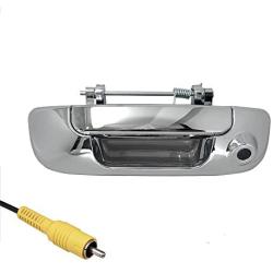 Master Tailgaters Replacement for Dodge Ram 2002-2008 Chrome Tailgate Handle with Backup Camera