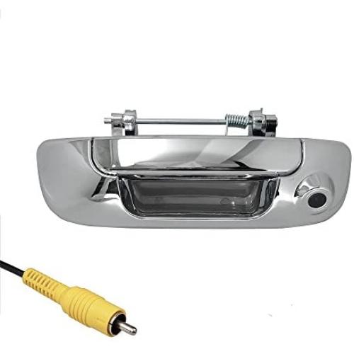Master Tailgaters Replacement for Dodge Ram 2002-2008 Chrome Tailgate Handle with Backup Camera