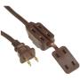 GoGreen Power GG-24820 16/2 20 Household Extension Cord - Brown