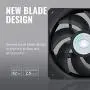 Cooler Master SickleFlow 120 V2 All-Black 120mm Square Frame Fan with Air Balance Curve Blade Design, Sealed Bearing, PWM Control for Computer Case & Liquid Radiator Cooler Master SickleFlow 120 V2 All-Black 120mm Square Frame Fan with Air Balance Curve Blade Design, Sealed Bearing, PWM Control for Computer Case & Liquid Radiator