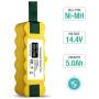 Firstpower 5.0Ah 14.4V Compatible with Roomba Battery Replacement R3 Battery 500 600 700 800 900 Series 510 530 531 532 535 536 540 550 552 560 570 580 595 620 650 660 760 770 780 790 800 870