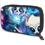 Hxuedan Undertale Sans The Data Cable Storage Bag is A Portable and Independent Design SuitableVFor Travelers to Place The Data Cable, Earphone and Electronic Product Data Cable Storage Bag