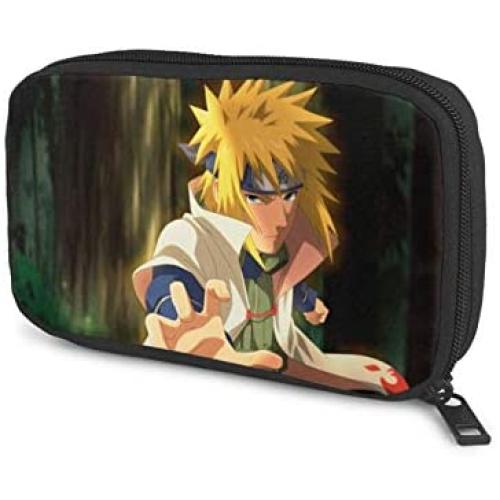 Hxuedan Namikaze Minato The Data Cable Storage Bag is A Portable and Independent Design SuitableVFor Travelers to Place The Data Cable, Earphone and Electronic Product Data Cable Storage Bag