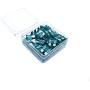 HICKS 50 Pack Medium Auto Fuses 1 AMP APM/ATM 32V Blade Style Fuses 1A Short Circuit Protection Car Fuse - 50Pack