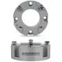 Supreme Suspensions - Front Leveling Kit for 2007-2021 Toyota Tundra and 2007-2021 Toyota Sequoia 3'' Front Lift Strut Spacers 2WD 4WD (Silver)