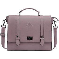 Laptop Briefcase for Women,17 Inch Work Bag Laptop Messenger Bag Spacious Computer Bags for Work Business Travel,purple-17Inch
