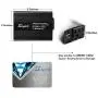 150W Car Power Inverter Charger DC 12V to 110V AC Converter with 3.1A Dual USB Charger(Black)