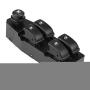 Terisass 202005158 Power Window Switch Car Left Hand Driver Side Power Master Window Switch for Chevrolet Aveo Sedan 2007 2008 2009 2010 2011 Aveo5 Hatchback 2009-2011 Pontiac G3 Wave 2009-2009