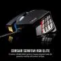Corsair Scimitar RGB Elite, MOBA/MMO Gaming Mouse, Black, Backlit RGB LED, 18000 DPI, Optical