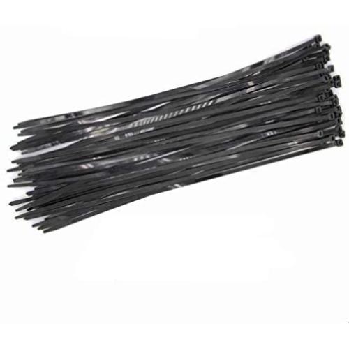 Long Heavy Duty 26 Inch Nylon Zip Cable Ties-Large 200 LBS Tensile Strength-Heavy Duty Industrial Durable Strong Cable Ties- 50 Pack - Indoor Outdoor Garden Ties Use(26'',200LB, Black, UV Resistant)