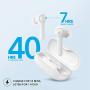 Anker Soundcore Life P2 True Wireless Earbuds with 4 Microphones, CVC 8.0 Noise Reduction, Graphene Driver, Clear Sound, USB C, 40H Playtime, IPX7 Waterproof (White)