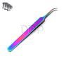 DDP PREMIUM SET OF 8 PCS RAINBOW TITANIUM STAINLESS STEEL ELECTRONIC CRAFT JEWELLERY WATCH MAKERS TOOL TWEEZERS-A+ QUALITY