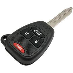 Keyless2Go Replacement for Keyless Entry Remote Car Key Vehicles That Use 4 Button M3N5WY72XX - 2 Pack