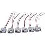 Set of 6 Premium Fuel Injector Connector Pigtails Compatible Replacement for 1999-2013 Toyota and More Oem Fit WH1007x6
