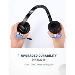 Mpow USB Headset (All-Platform Edition) with 3.5mm Jack, Stereo Computer Headset with Microphone Noise-Canceling, Skype Headphones w/Comfort-fit Earpad, Inline Volume Control for PC/Laptop/Cell Phone