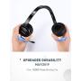 Mpow USB Headset (All-Platform Edition) with 3.5mm Jack, Stereo Computer Headset with Microphone Noise-Canceling, Skype Headphones w/Comfort-fit Earpad, Inline Volume Control for PC/Laptop/Cell Phone