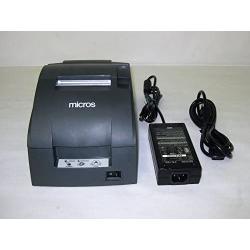 TM-U220B, Impact, two-color printing, 6 lps, Serial interface only, Power supply, Dark gray