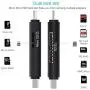 COCOCKA Micro SD Card Reader, 3-in-1 USB 2.0 Memory Card Reader OTG Adapter for PC/Laptop/Smart Phones/Tablets