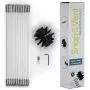 14 Quick Snap Cleaning Kit with Drill Attachment for Dryer Hose and Vent Duct Cleaning - Ziggurat Products