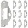 (Pack of 10) Garvin Industries Item TOGLOK, Switch Lock Bracket, Easily Slides Over Standard Toggle Switch, •Set to Either On Or Off Position, Insert Lock Through Holes to Secure in Position